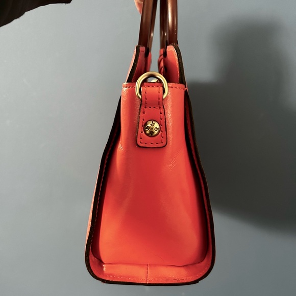 Patricia Nash Orange Leather Handbag & Wallet - Picture 4 of 10